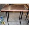 Image 1 : BAR HEIGHT RESTAURANT TABLE WITH BASE