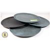 Image 1 : LOT OF 4 LARGE SERVING TRAY