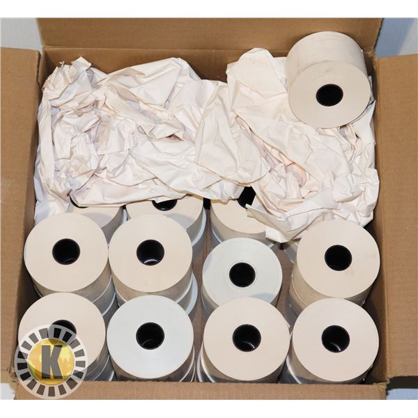 CASE OF 2-1/4" X 3.5" 55 GSM 1" I.D. THERMAL ROLLS