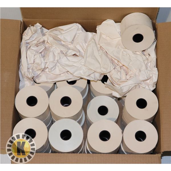 CASE OF 2-1/4" X 3.5" 55 GSM 1" I.D. THERMAL ROLLS