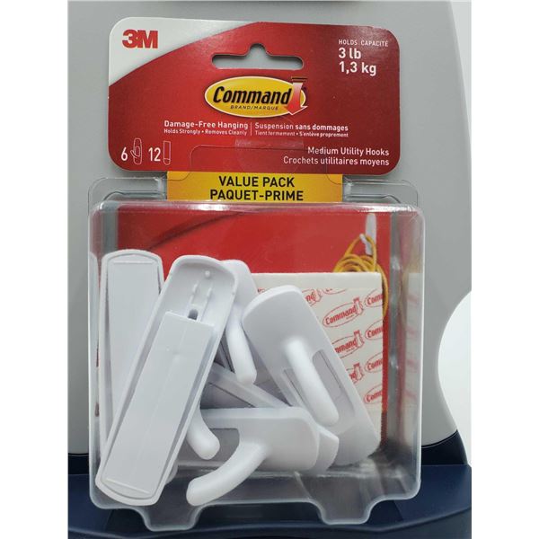 3M Command Hooks Value Pack - 6 Count