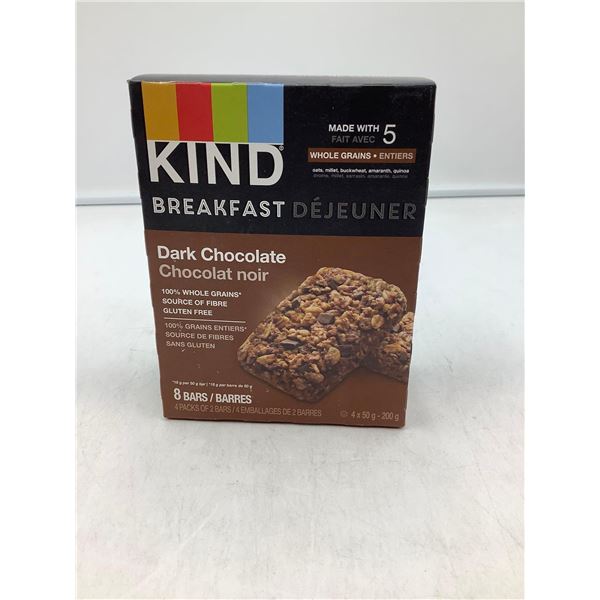 Kind Gluten Free Breakfast Bars  - Dark Chocolate 8-25g bars