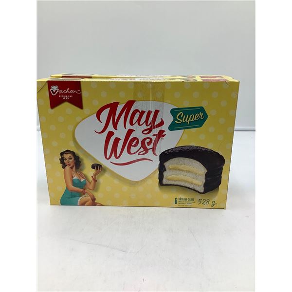 Super May West Snack Cakes 2x528g - 6 cakes per box