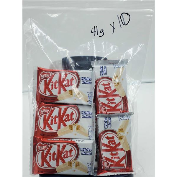 Nestle KitKat Whites (10 x 41g)