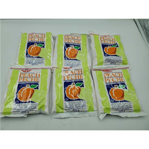 Peach Flavour Crystals (6 x 425g)