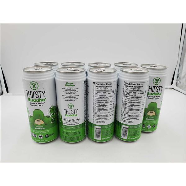 Thirsty Buddha Coconut Water (9 x 490ml)