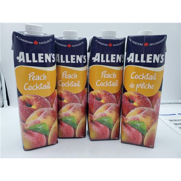 Allen's Peach Cocktail (4 x 1L)