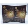 Image 1 : GE Vintage Style LED Warm Candle Lights (2 x 2-60w)