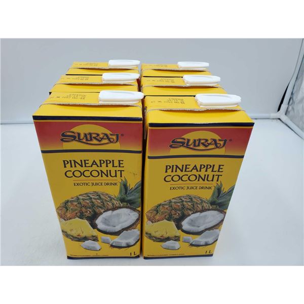 Suraj Pineapple Coconut Juice (6 x 1L)