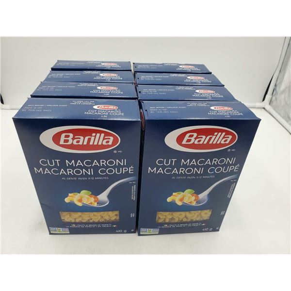 Barilla Cut Macaroni (8 x 410g)
