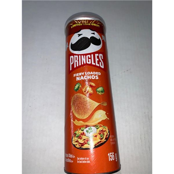 Pringles Fiery Loaded Nachos Potato Chips 156g