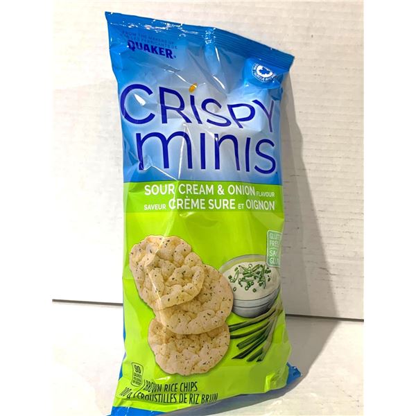 Crispy Minis Sour Cream & Onion Rice Snacks 100g
