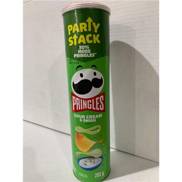Pringles Party Stack, Sour Cream & Onion Potato Chips 203g