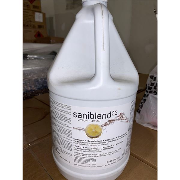 Saniblend 32 Lemon Disinfectant Cleaner 4L