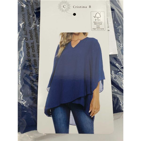 Cristina B Wrap Top (L)