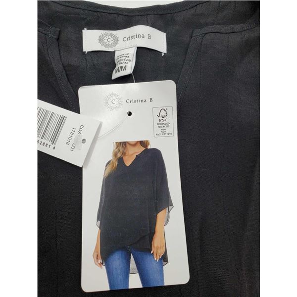 Cristina B Wrap Top (M)