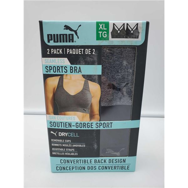 Puma seamless Sports Bra (XL) 2ct