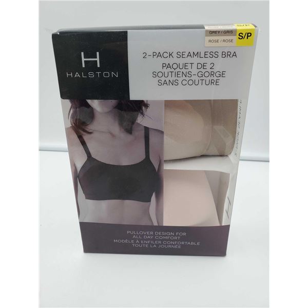 Halston 2 Pack Seamless Bra (S) 2pk