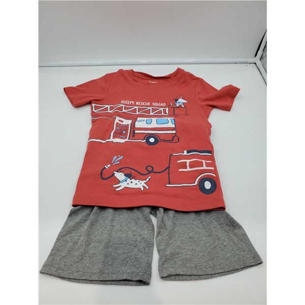 Carters Fire Truck Top and Shorts (8)