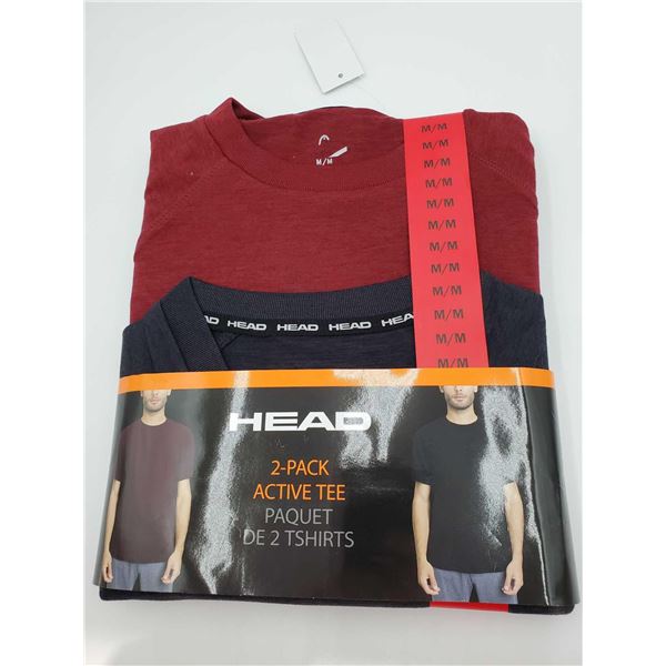 Head 2Pk Active Tee (M)