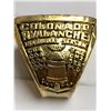 Image 2 : COLORADO AVALANCE Stanley Cup Championship commemorative ring 52.3g