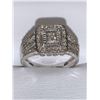 Image 1 : Natural Diamond .50 carat Cluster Pandora Style Ladies Ring with Appraisal $1450.00