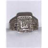Image 2 : Natural Diamond .50 carat Cluster Pandora Style Ladies Ring with Appraisal $1450.00