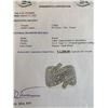Image 5 : Ladies Multi Diamond 14Kt Cluster dress ring with 2.0 Carat Diamonds with Appraisal certificate $220