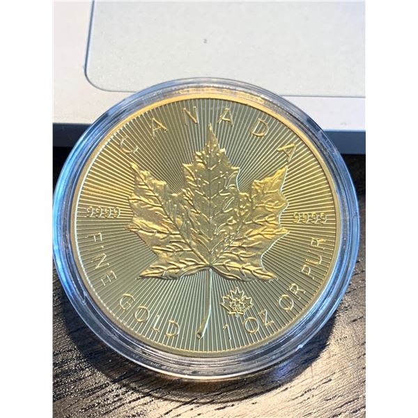 Canada 2015 .9999 Fine Gold 1 OZ Round commemorative COPY