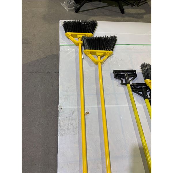 Lot of Uline 2 Brooms