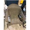 Image 2 : New Style Selections Rattan Patio Chair - see minor damage in photos