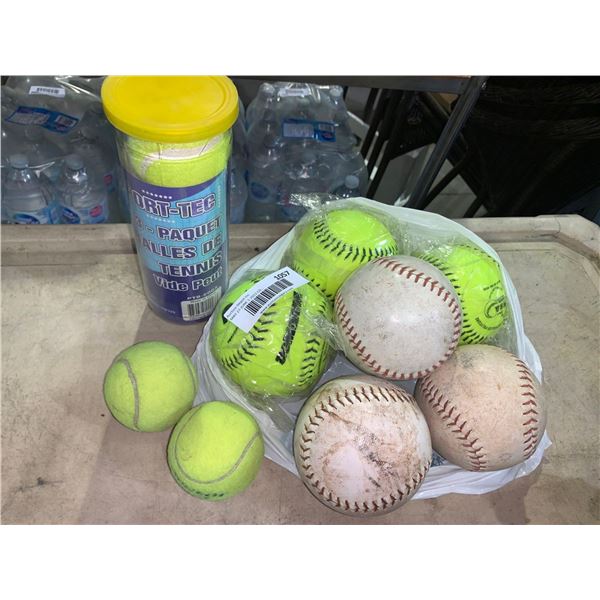 Lot of Assorted Sports Balls