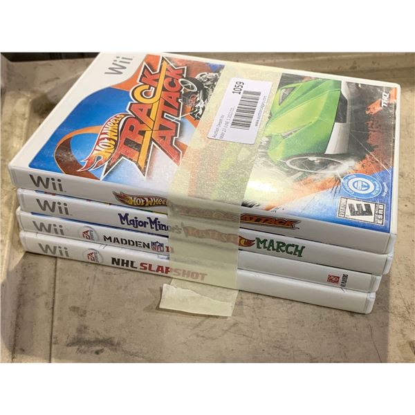 Lot of 4 Wii Games