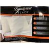 Image 2 : New Beautyrest Pillows, Bamboo with Copper Ionized Fabric  - Pack of 2
