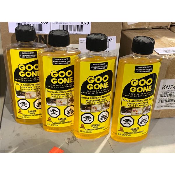 Goo Gone, Goo & Adhesive Remover 4x237ml