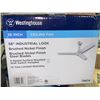 Image 2 : New - Westinghouse 5 Speed Surface Mounted 56" Ceiling Fan - Brushed Nickel Finish