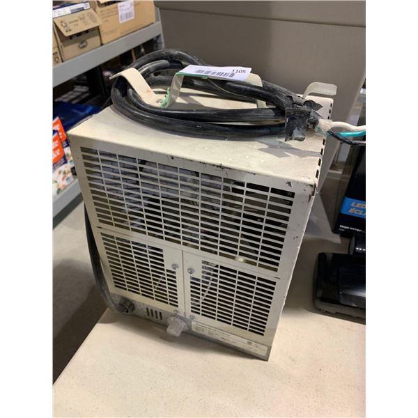 Electric Forced Air Construction Heater