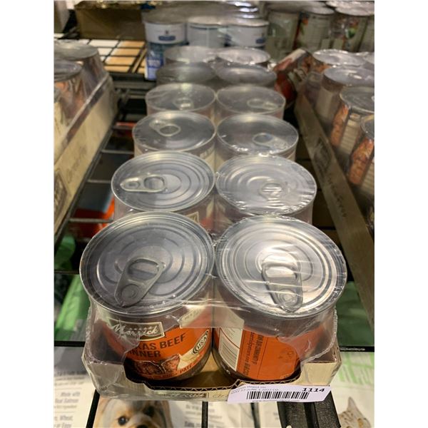 Merrick Grain Free, Real Texas Beef Dinner Wet Dog Food 12x360g