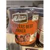 Image 2 : Merrick Grain Free, Real Texas Beef Dinner Wet Dog Food 12x360g