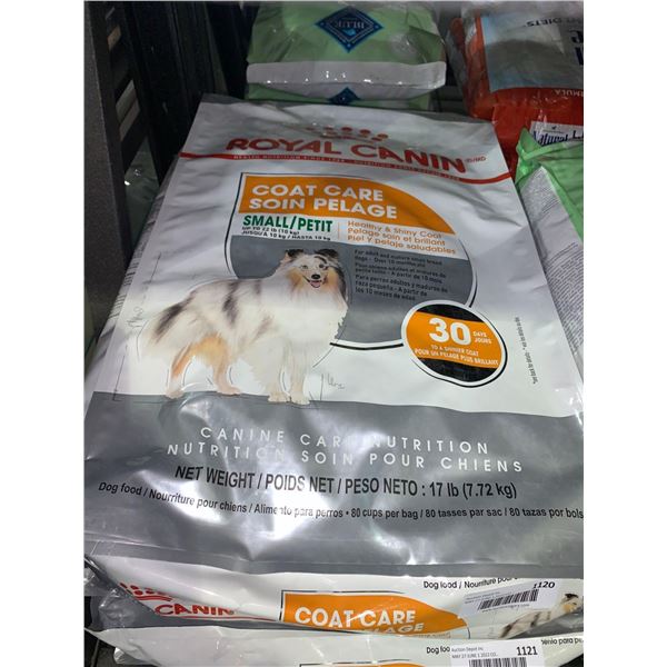 Royal Canin Coat Care Small Breed (up to 22 Lbs) Dog Kibble  17Lbs