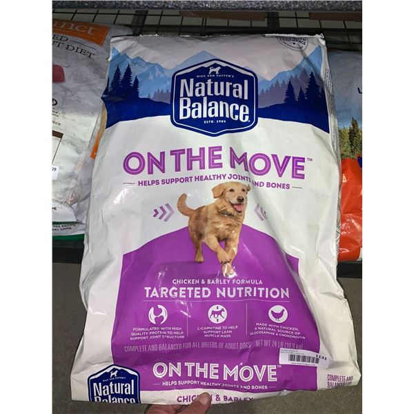 Natural Balance On The Move Chicken & Barley Dog Kibble 24Lbs
