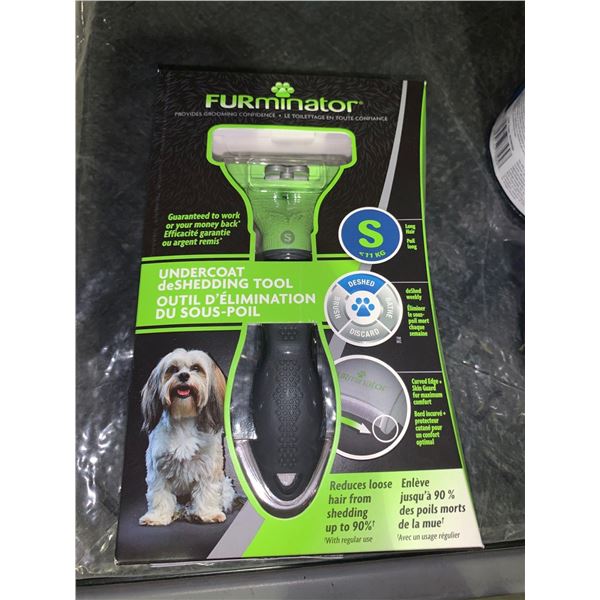 New Furminator Pet De-shedder Brush - Size Small