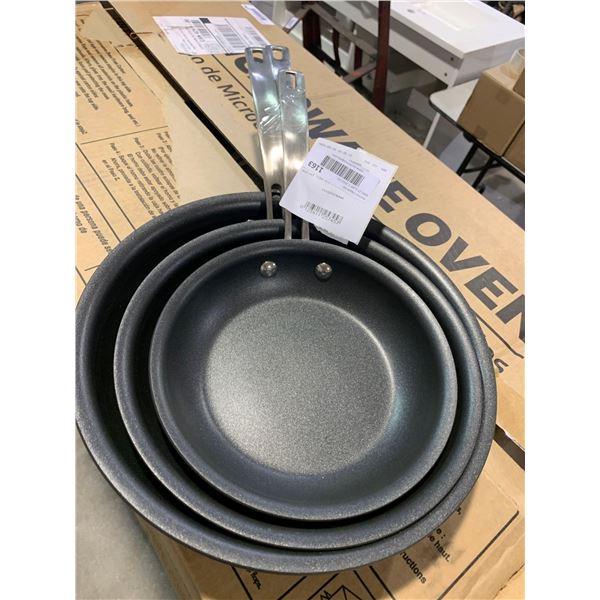 Kirkland Signature Professional Quality No Stick 3Pc Frying Pan Set