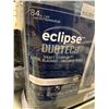 Image 2 : New Eclipse Duotech Draft Stopper Blackout Curtain Set - Pack of Curtains