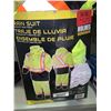 Image 1 : Holmes Workwear Safety Rain Suit, Jacket and Pant - Size Medium