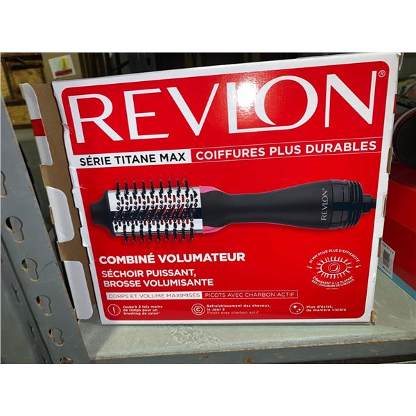 New Revlon Titanium Max Edition One Step Hair Volumizer with Activated Charcoal Pins - Corded