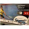 Image 2 : New Tuna 10' Inflatable Paddle Board with One Paddle - Orange & White