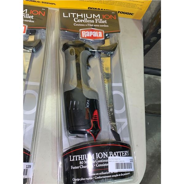Rapala Lithium Ion Cordless Fillet Knife