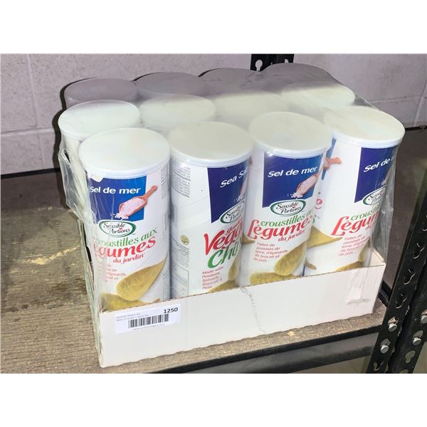 Sensible Portions Veggie Garden Chips  Lot of 12 x 141g