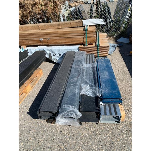 Pallet Lot of New Metal Teck Scaffold Decking assorted sizes